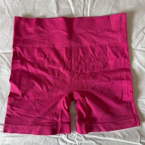 Vibrant Pink Spandex Short